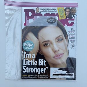 PEOPLE Magazine September 25, 2017 Angelina Jolie Katie Holmes Jamie Foxx
